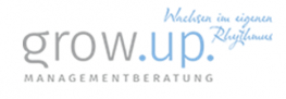 Logo grow.up. Managementberatung GmbH
